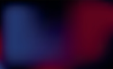 blue and red minimalist gradient background, galaxy gradient effect - obrazy, fototapety, plakaty
