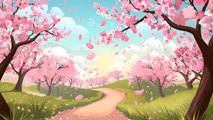 blossom in spring season