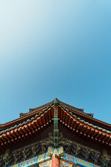 Fototapeta premium The Tower of Buddhist Incense in the Summer Palace, Beijing, China