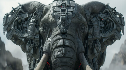 Mechanical Elephant: Beauty in Technological Advancement