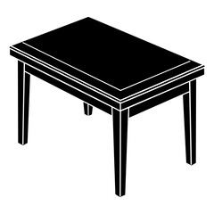 table isolated on white, black table on web silhouette vector illustration,icon,svg,table characters,Holiday t shirt,Hand drawn trendy Vector illustration,table on a white background