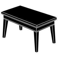 table isolated on white, black table on web silhouette vector illustration,icon,svg,table characters,Holiday t shirt,Hand drawn trendy Vector illustration,table on a white background