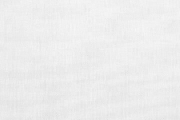 White cotton fabric texture background, seamless pattern of natural textile. - obrazy, fototapety, plakaty