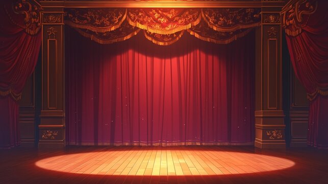 スポットライトを浴びた舞台10