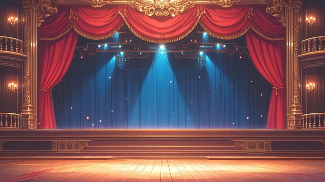 スポットライトを浴びた舞台7