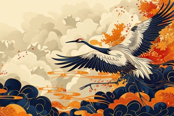 background with bird