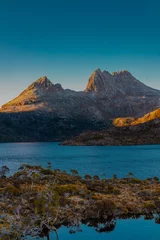 Crédence de cuisine en verre imprimé Mont Cradle The Stunning Cradle Mountain of Tasmania Australia