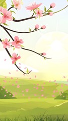 blossom in spring season