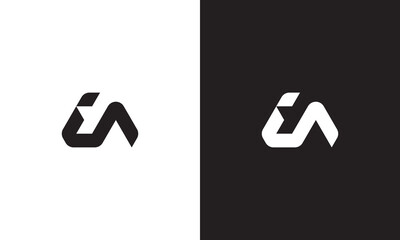 IA logo, monogram unique logo, black and white logo, premium elegant logo, letter IA Vector minimalist