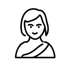 illustration of a woman