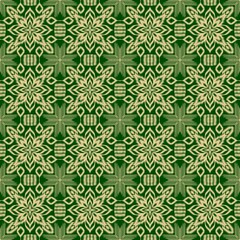 Geometric ethnic floral pixel art embroidery, Aztec style, abstract background design for fabric, clothing, textile, wrapping, decoration, scarf, print, wallpaper, table runner. - 780225043