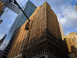 Fototapeta na wymiar Skyscrapers, Manhattan