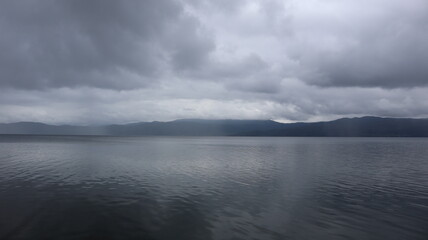 Beautiful views around Lake Matano, Sorowako, South Sulawesi. Indonesia