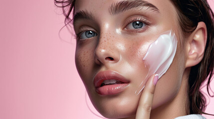 Elevate your skincare routine for captivating close-up beauty.