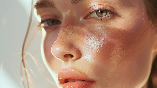 Elevate your skincare routine for captivating close-up beauty.