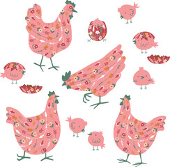 easter chicken chick egg