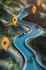 The Winding Path of Business Planning A D Visualization of the Business Model Canvas Journey