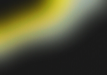 color gradient, rough abstract background, bright light and glow pattern, empty space, grainy noise, rough texture black yellow and gray