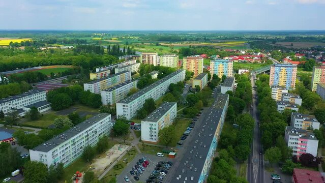 Panorama Apartment Olawa River Aerial View Poland