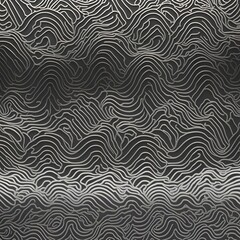 abstract seamless pattern with waves