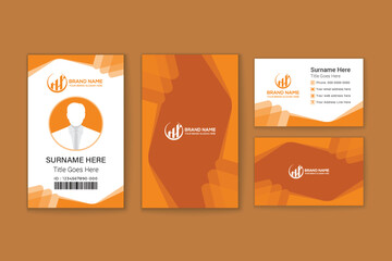 Creative professional business card template design