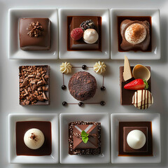 An array of chocolate desserts from around the world