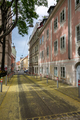 View of one of the streets in Vienna