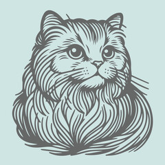 Cat Sketch Illustration