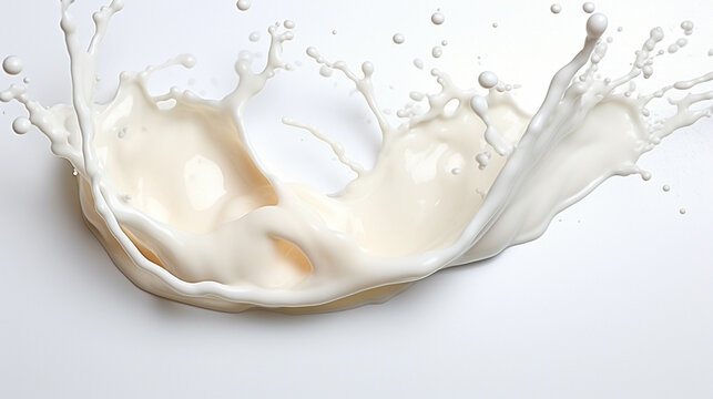 splash of milk high definition(hd) photographic creative image