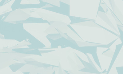 Abstract ice background. Ice crystal illustration. - obrazy, fototapety, plakaty