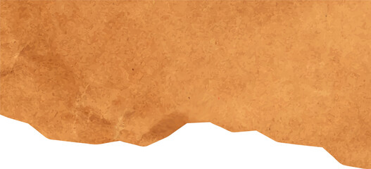 Brown Torn Paper