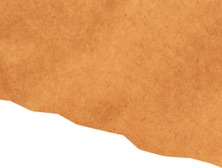 Brown Torn Paper