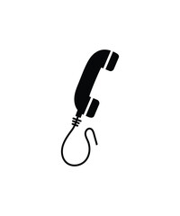 telephone icon, vector best flat icon.