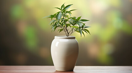 plant in a vase  high definition(hd) photographic creative image
