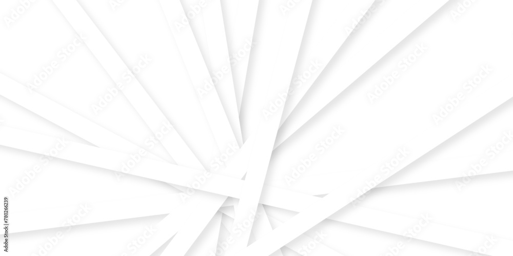 Aufkleber abstract background with lines. white paper pattern triangle abstract background. white pattern text