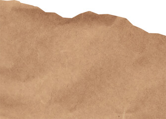 Brown Torn Paper