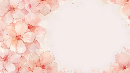 Fototapeta na wymiar pink blossom background
