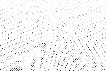 Cartoon pattern with circles, dots Halftone dotted background. Pop art style. Design element, border  for web banners, cards, wallpapers.   Vector illustration