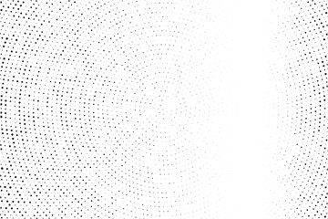 Cartoon pattern with circles, dots Halftone dotted background. Pop art style. Design element, border  for web banners, cards, wallpapers.   Vector illustration - 780268836