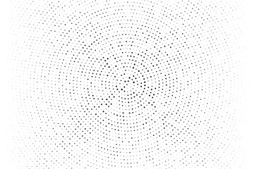 Cartoon pattern with circles, dots Halftone dotted background. Pop art style. Design element, border  for web banners, cards, wallpapers.   Vector illustration - 780268844