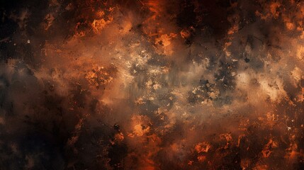 abstract texture copper bronze color blending into brown and dark orange color, background, wallpaper. generative AI - obrazy, fototapety, plakaty
