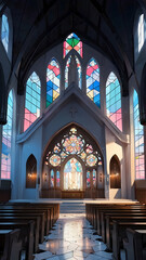 Fototapeta premium interior of church