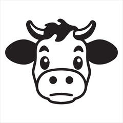 Cow logo and symbol vector Artwork