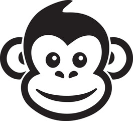Monkey logo  vector Illustrator Artwork
