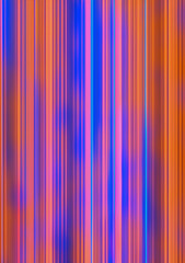 Obraz premium Digital graphic background of velocity lines or neon light in beige pink-blue tones.