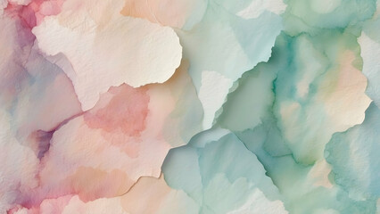 Colorful watercolor design background texture. Card or banner. Aesthetic pastel color background