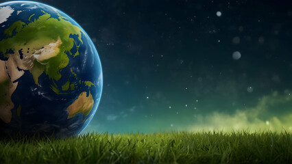 earth in grass