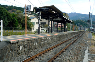 駅の風景