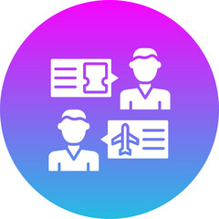 Travel chat Icon
