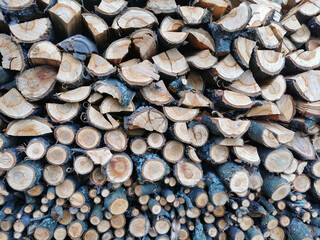 natural firewood texture